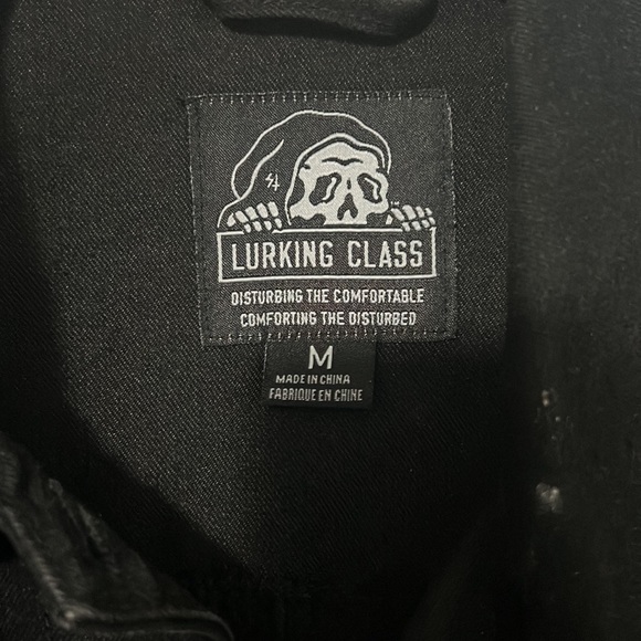 Lurking class denim jacket size M mens - Picture 3 of 5